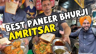 Amritsari Paneer Bhurji  Pyare Lal Ki Bhurji  Street Food [upl. by Antoinetta]