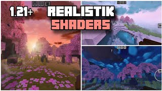 Shader Realistik For MCPE 121  Cocok Banget Buat Survival Mode [upl. by Lindholm]