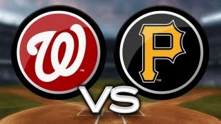 5313 Mercers homer lifts Pirates over Nats [upl. by Aymik]