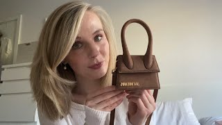 Jacquemus Mini Le Chiquito Tiny Bag Review  it’s so impractical [upl. by Lajib]