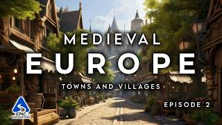 Most Beautiful Medieval Towns and Villages in Europe  4K Travel Guide  Episode 2 [upl. by Learsi]