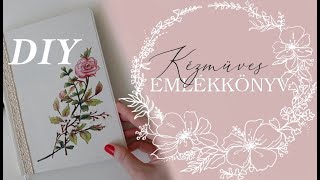 Kézműves Könyvkötés Lépésről Lépésre  DIY Tutorial [upl. by Granoff958]