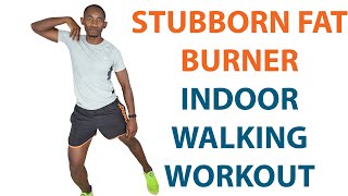 30 Minute STUBBORN FAT BURNER Indoor Walking Workout [upl. by Lindy794]