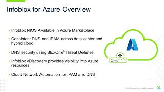 Demo Video Infoblox DNS and IPAM for Microsoft Azure [upl. by Aket100]