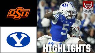 Oklahoma State Cowboys vs BYU Cougars  Full Game Highlights  ESPN College Football [upl. by Cynar]