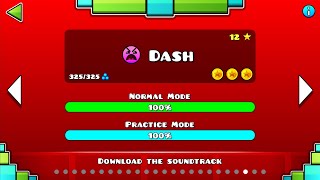 quotDashquot 100 All Coins  Geometry Dash 22 [upl. by Eet]