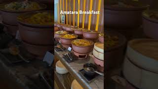 Amatara phuket buffet thailand resort breakfast food travel [upl. by Aivataj]