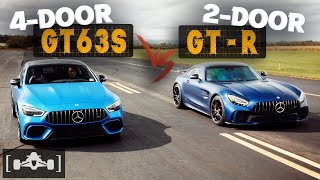 2020 Mercedes AMG GTR vs GT63S AMG  Performance Comparison Review  Drag Race [upl. by Annadal]