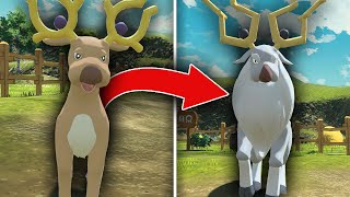 HOW TO EVOLVE STANTLER INTO WYDEER IN Pokemon Legends Arceus [upl. by Reginauld]