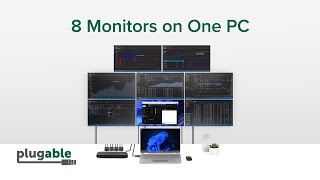 How to Easily Connect Up to 8 Monitors to a Windows Computer [upl. by Laumas]