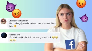 Reageren op Facebook KARENS  Reageren op Haatcomments [upl. by Rysler]