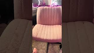 The pink wool is back in stock 🥰 crisscrosschair crisscross sweetfurniture falldealsforyou [upl. by Yecnahc828]