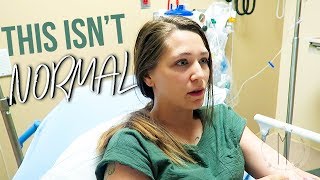 BACK IN THE EMERGENCY ROOM  HYPEREMESIS GRAVIDARUM  PREGNANCY VLOG [upl. by Jennica]