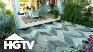 Maximizing Backyard Space  HGTV [upl. by Trace]