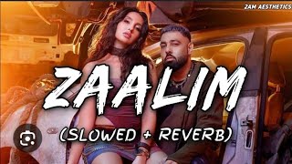 zaalim song badshah slowed reverb  badshah new song zaalimSriBalajiMovies Srlofi71660 [upl. by Leimaj]