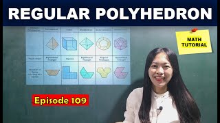 REGULAR POLYHEDRON  MATH TUTORIAL [upl. by Asirehc]