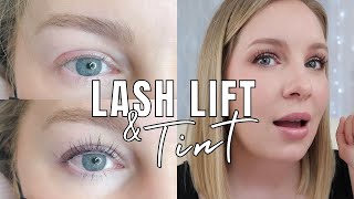 I HAD A LASH LIFT  Before amp After [upl. by Moulton894]