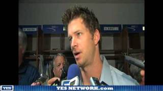 041110 YES Post Game Burnett on todays performance [upl. by Lisab899]