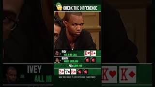 Difference Phil Ivey 44 poker [upl. by Starbuck]