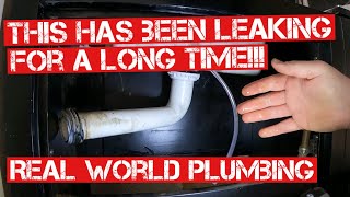 LEAKING TOILET amp Ball Valve problems  Plumbers day to day Real World Plumbing [upl. by Lebanna]