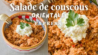 Salade de couscous orientale façon quottabouléquot du commerce [upl. by Berlauda533]