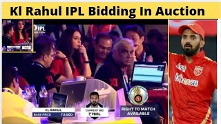 Kl Rahul IPL Auction  Punjab Kings  Priti zinta  IPL Auction [upl. by Jemy]