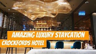 🇲🇾 Amazing LUXURY staycation at Genting Highlands Malaysia  Crockfords Resorts World Genting [upl. by Kramer664]