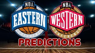 NBA season predictions [upl. by Suertemed]