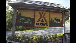 KOA Pine valley Campground Quechee VT [upl. by Fabrianne]