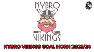 Nybro Vikings Goal Horn 202324 [upl. by Asusej]