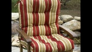 High Back Patio Chair Cushions [upl. by Oicam]