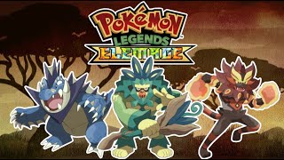 Tribal Starter Forms Pokémon Legends Elemage [upl. by Leena]