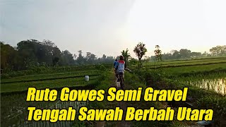 Rute Gowes Semi Gravel Tengah Sawah Berbah Utara [upl. by Agata]