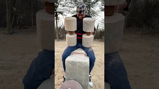 5050 kg ka डमल 🫵🏻😱खुला challenge desi jatt [upl. by Aserej]