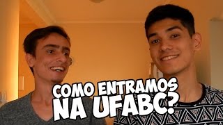 COMO ENTRAMOS NA UFABC [upl. by Jermyn]