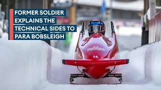 A look behind the sled How does former soldier Corie Mapp drive a para bobsleigh  PUSH [upl. by Ahsok]