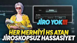 HER MERMİYİ HS ATAN EFSANE HASSASİYET AYARI❗FUL HS ATAN JİROSKOPSUZ HASSASİYET AYARI  PUBG MOBİLE [upl. by Llerehs]