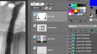 Paint Shop Pro Basics 10 Layers  Layer Palette [upl. by Gibe]