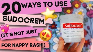 20 ways to use Sudocrem  from nappy rash to chub rub eczema acne [upl. by Aseuqram380]