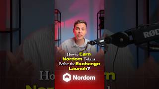 Nordom  How to earn tokens before exchange launch crypto top [upl. by Cleaves]