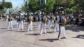 Disneyland Marching Band park and blow [upl. by Eelarual]