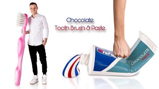 Chocolate Toothbrush and Paste [upl. by Jaenicke650]