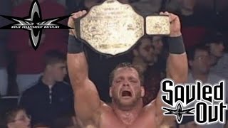 Chris Benoit wins the WCW World Heavyweight Championship over Sid Vicious  Souled Out 2000 [upl. by Guinevere592]