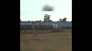 Kenworth T909 Triple Livestock Road Train Heading Through Orroroo South Australia kenworth [upl. by Enal661]