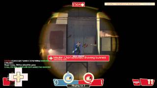 SNIPER  TF2 HACKS AIMBOT 7192011 UNDETECTED [upl. by Anoo]