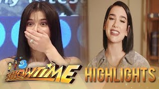 Its Showtime Anne receives a surprise birthday greeting from Dua Lipa [upl. by Irelav61]