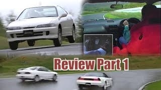 ENG CC Integra Type R DC2  Review Part 1  First test drive against NSX R  Takasu 1995 [upl. by Rochkind]