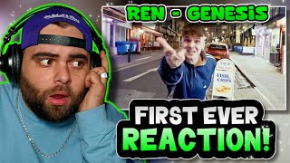 RAPPER REACTS To Ren  Genesis First Time Reaction [upl. by Nayarb819]