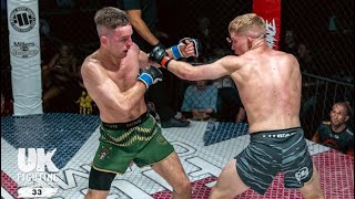 Charlie Flanagan vs James Slavin  UKFC 33 [upl. by Ahslek]