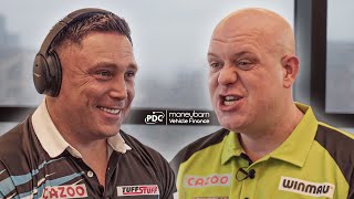 Whisper Challenge 🎧  Gerwyn Price and Michael van Gerwen [upl. by Leiru]